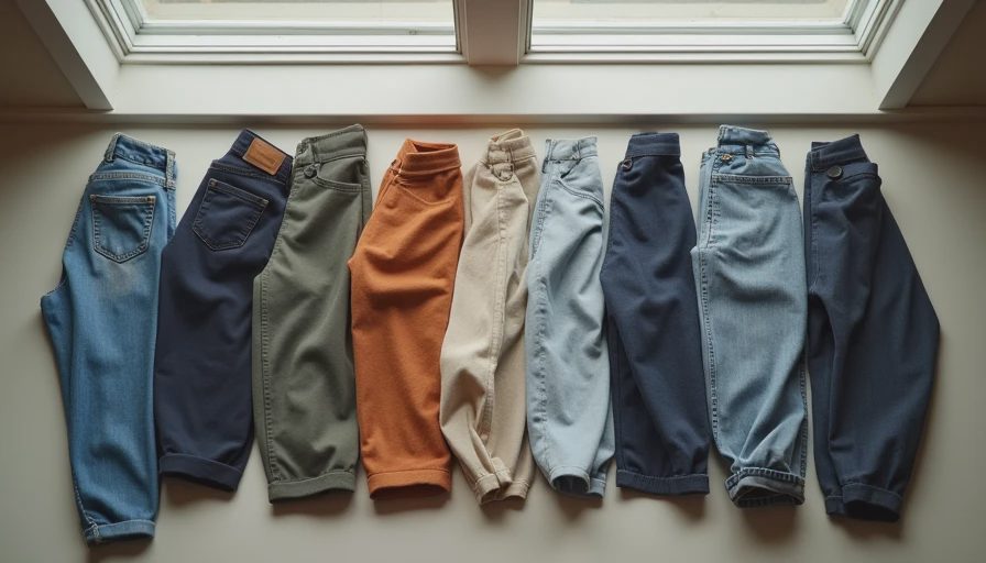 Five work outfits created from the same 5 core pieces