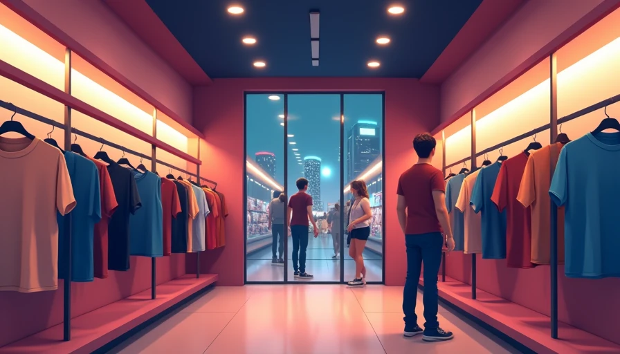 Visual context for affordable designer menswear